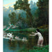 Reproducción del cuadro Léda y el cisne - Jean-Léon Gérôme