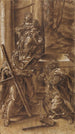 The Virgin and Child with the Apostle Andrew on the left and Saint Jude on the right - Lelio Orsi — artwork view