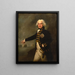 Almirante Lord Bridport - Lemuel Francis Abbott — cuadro enmarcado en la pared