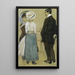 Conversation sur le boulevard de Scheveningen - Leo Gestel — framed artwork on a wall