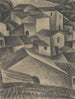 Casas de un pueblo italiano - Leo Gestel — vista de la obra