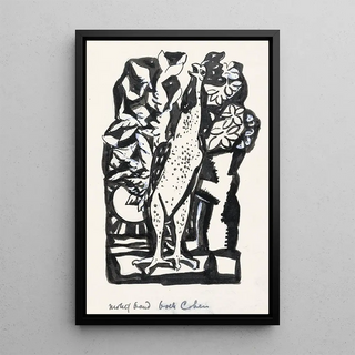 Leo Gestel - Ontwerp boekillustratie voor Alexander Cohens Van Anarchie tot Monarchie Haan.webp