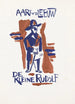 Proyecto de portada de libro para "Le Petit Rudolf" por Aart van der Leeuw - Leo Gestel — vista de la obra