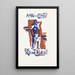 Proyecto de portada de libro para "Le Petit Rudolf" por Aart van der Leeuw - Leo Gestel — cuadro enmarcado en la pared