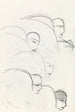 Sketch sheet with studies for a embrace kiss - Leo Gestel — artwork view
