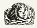 Two masks for building and rocks sketch - Leo Gestel — artwork view