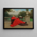 La Sieste del cardenal - Leo Herrmann — cuadro enmarcado en la pared