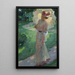 A Summer Day in the Park - Leo Putz — framed artwork on a wall