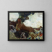 Bajadeh - Leo Putz — cuadro enmarcado en la pared