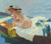 En la canoa - Leo Putz — vista de la obra