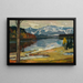 Kampenwand VI - Leo Putz — cuadro enmarcado en la pared