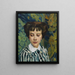 Mara Hoffmann - Leo Putz — framed artwork on a wall
