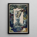 Girl in the Glass - Leo Putz — framed artwork on a wall