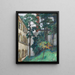 Cour du château - Leo Putz — framed artwork on a wall