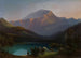 Mont Pyszna con el lago Smreczyny en el valle de Kościeliska, Tatras - Leon Dembowski — vista de la obra