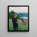 Brothers and Sisters in the Flowering Prairies - Léon Giran-Max — framed artwork on a wall