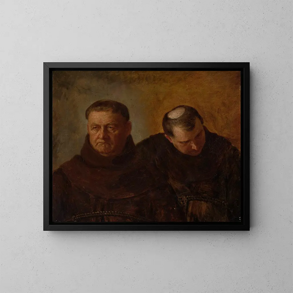 Moines - Léon Kaplinski — cuadro enmarcado en la pared
