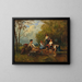 Washing machines - Léon Richet — framed artwork on a wall