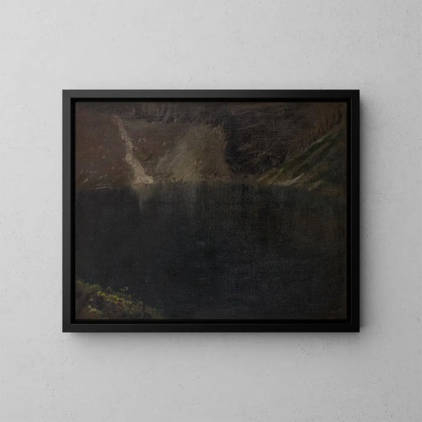 Lac Noir - Leon Wyczółkowski — cuadro enmarcado en la pared