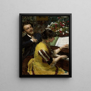 Leon Wyczkowski - I have seen once scene by the piano.webp