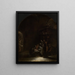 La circuncisión de Cristo - Leonaert Bramer — cuadro enmarcado en la pared