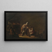 The Presentation at the Temple - Leonaert Bramer — framed artwork on a wall