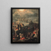 Glorificación de la Santa Cruz - Leonaert Bramer — cuadro enmarcado en la pared