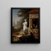 Zosia le matin - Leonard Ludwik Straszewski — framed artwork on a wall