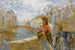 Canal veneciano - Leonardo Bazzaro — vista de la obra