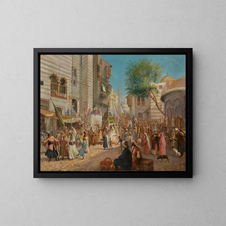 Leonardo de Mango - The Departure Of The Mahmal From Cairo.webp