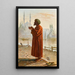 The Prayer - Leonardo de Mango — framed artwork on a wall