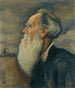 Retrato de León Tolstói - Leonid Pasternak — vista de la obra