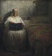 Leonora Christina en el monasterio de Maribo - Kristian Zahrtmann — vista de la obra