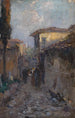 Rue de village du sud - Leontine von Littrow — artwork view