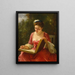 An Afternoon Delight - Leopold Carl Müller — framed artwork on a wall