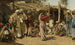 an Egyptian dancer admired by beggars - Leopold Carl Müller — artwork view