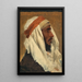 Bedouin Painting - Leopold Carl Müller — framed artwork on a wall