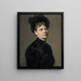 Bertha Müller The artist's sister - Leopold Carl Müller — framed artwork on a wall