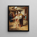 Mendiant aveugle - Leopold Carl Müller — framed artwork on a wall