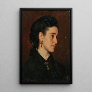 Leopold Carl Mller - Portrait of a Young Woman.webp