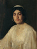 Retrato de una mujer egipcia - Leopold Carl Müller — vista de la obra