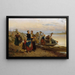 L'effort des derniers jours - Leopold Carl Müller — framed artwork on a wall