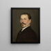 Viktor Tilgner sculptor - Leopold Carl Müller — framed artwork on a wall