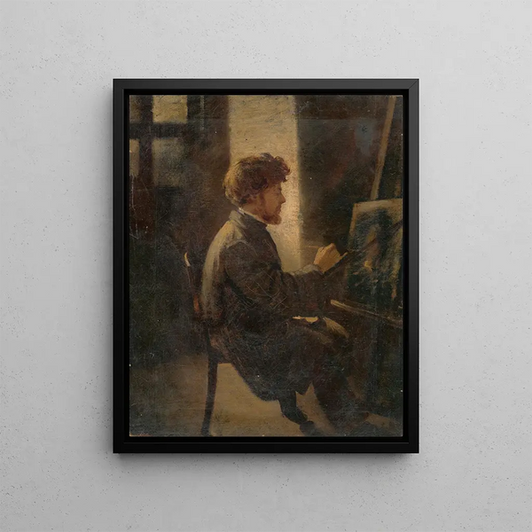 Leopold Horovitz - Painter at Work.webp