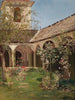 Jardín florido del monasterio - Leopold Munsch — vista de la obra