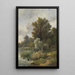 Parte del Prater - Leopold Munsch — cuadro enmarcado en la pared