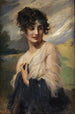 Retrato de dama - Leopold Schmutzler — vista de la obra