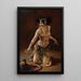 Lili Marberg as Salomé - Leopold Schmutzler — framed artwork on a wall