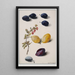 Frutas - Leopold Zinngger — cuadro enmarcado en la pared