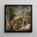 Los Andrienses - Peter Paul Rubens — cuadro enmarcado en la pared